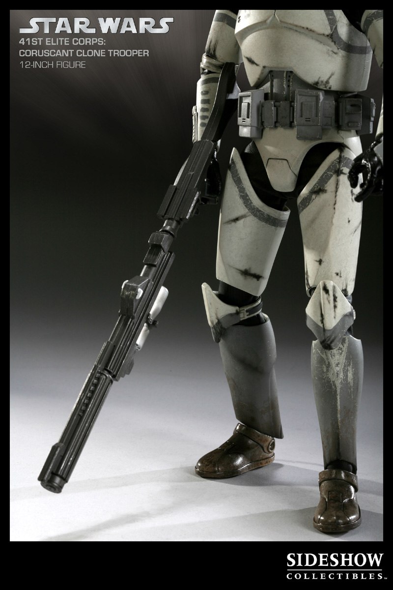 Coruscant Clone Trooper 41st Elite Corps 12 inch Figure